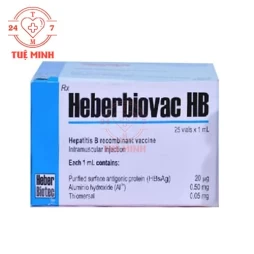 Heberbiovac HB 1ml CIGB - Vaccine phòng ngừa viêm gan B